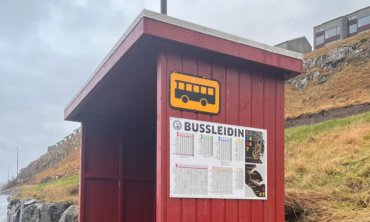 Bussskýli Argir