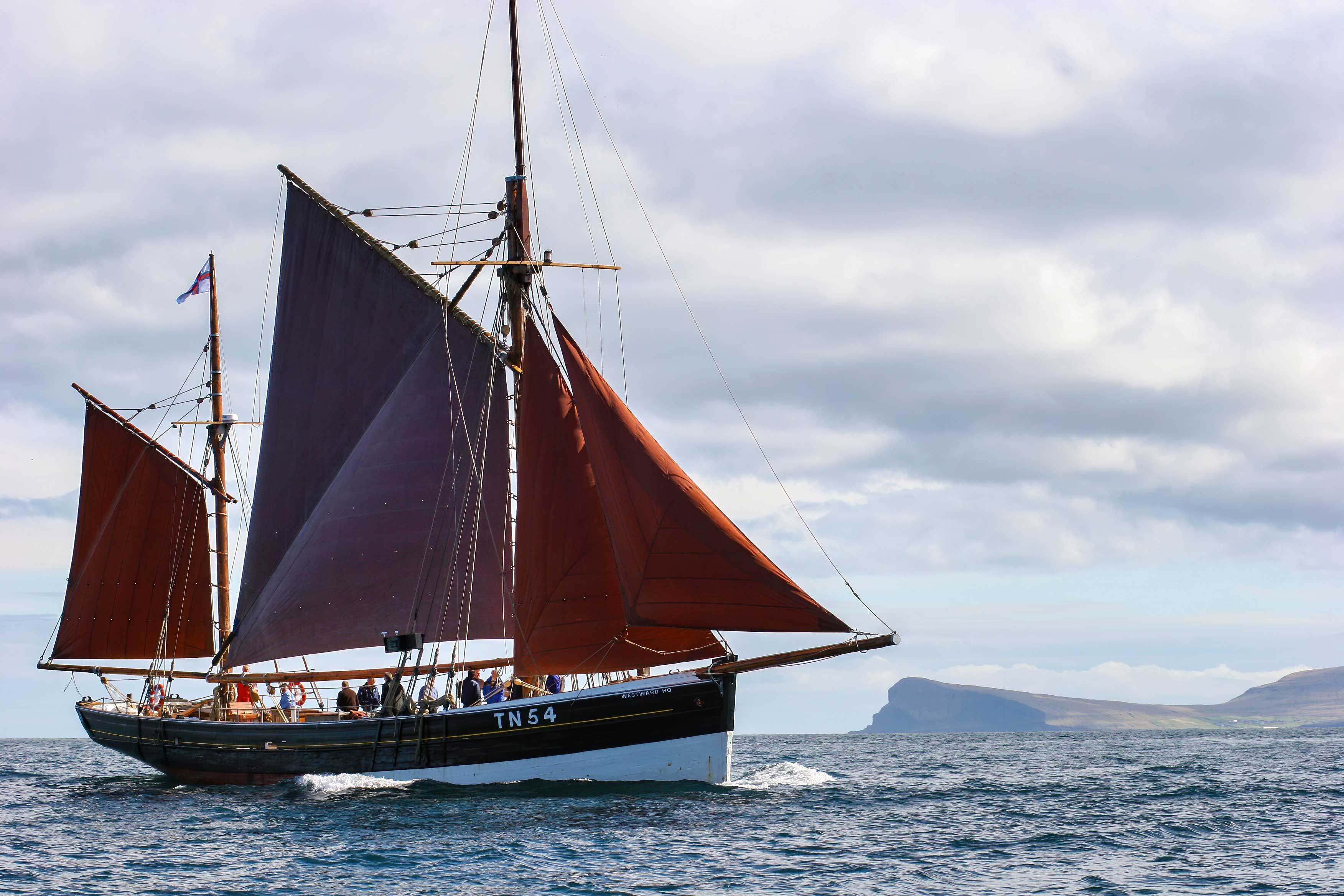 Á flot við Westward Ho 2026