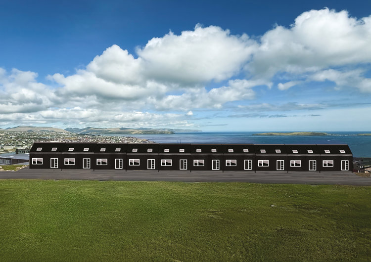 Útlutan av raðhúsum omanfyri Argjahamar_mynd1