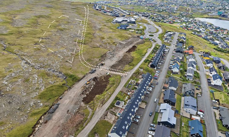 Søla av grundøki omanfyri Argjahamar 22. mai 2023_mynd