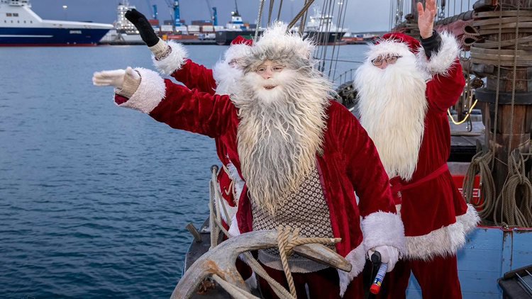 Jólaskipið útsett 2025