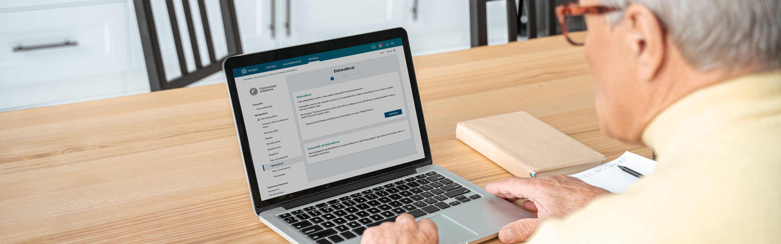 Greið atkvøðuna á Vanganum