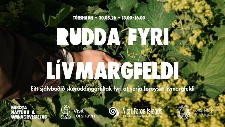 Rudda fyri lívmargfeldi 30. mai 2026 føroyskt