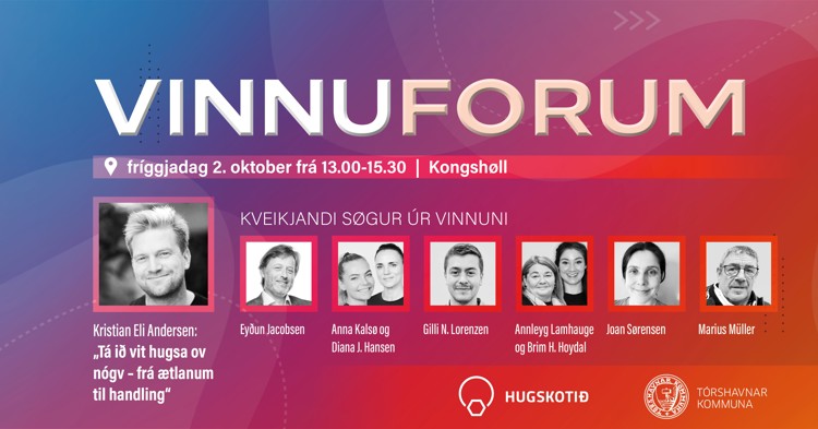 Vinnuforum 2026 Covermynd