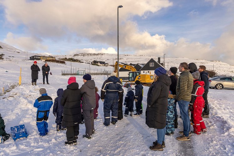Hakin settur í fyri høllina í Kaldbak 18 januar 2023_3