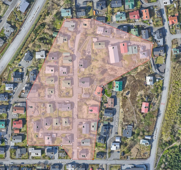 Vit skrúva fyri vatninum til Heiðaveg, Heiðastubba, Heiðaskákið og Dvørgastíg 7. mai frá klokkan 13 til 15 í sambandi við endurnýggjan av vatnleiðingum.