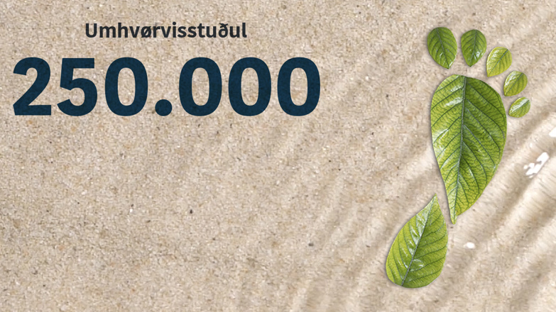 Umhvørvisstuðul til grønar verkætlanir