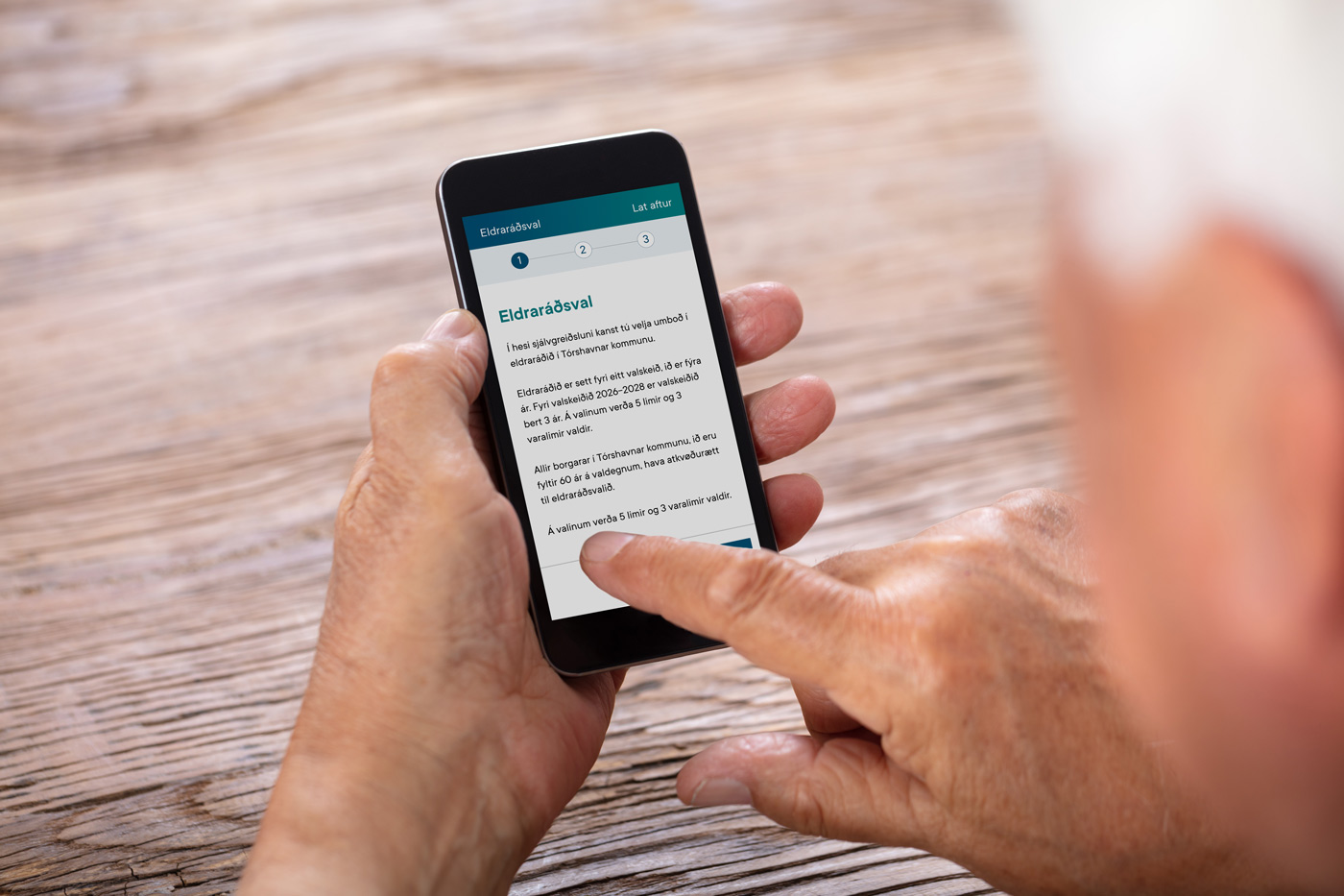 Greið atkvøðuna á Vanganum