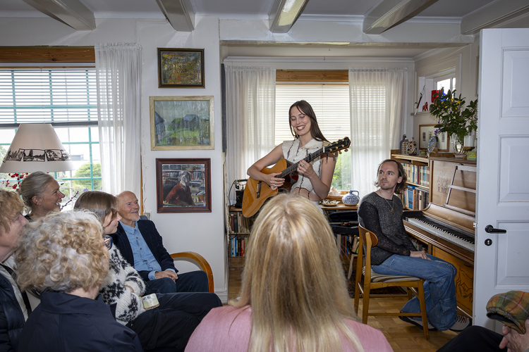 Lea Kampmann framførdi nøkur løg